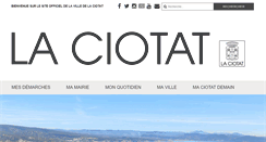Desktop Screenshot of laciotat.com